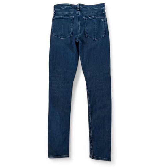 Rag & Bone Cafe Mid Rise‎ Skinny Jeans Size 27 Stretch Medium Wash - Picture 1 of 9